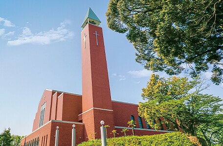 金城学院大学の外観